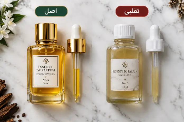 تشخیص اسانس عطر اصل و تقلبی